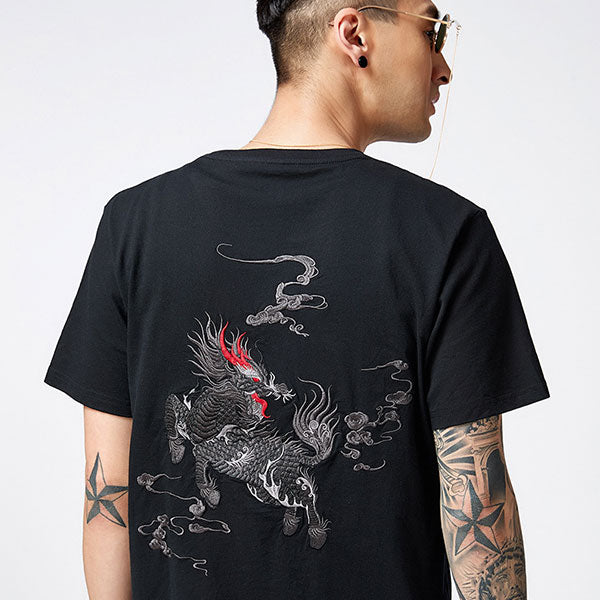 T-Shirt Dragon Chinois Qilin