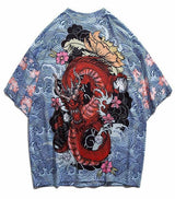 T-Shirt Dragon Chinois Rouge