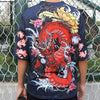 T-Shirt Dragon Chinois Rouge