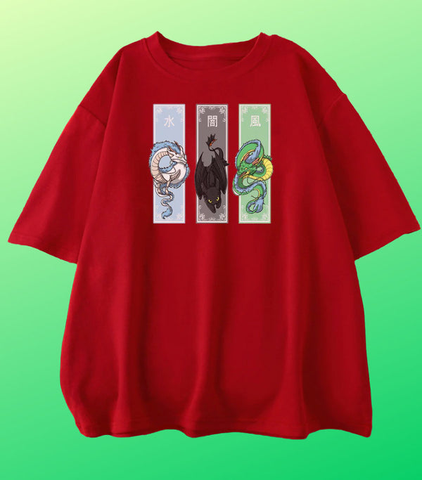 T-Shirt Dragon Dessin Animé