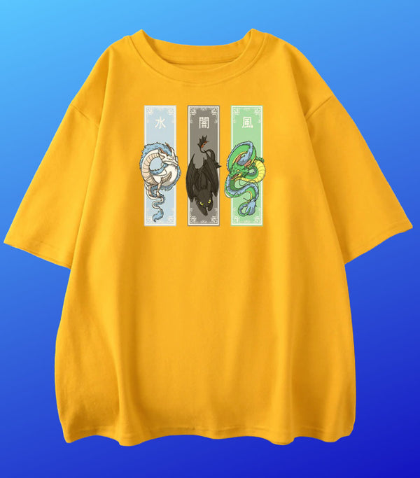 T-Shirt Dragon Dessin Animé
