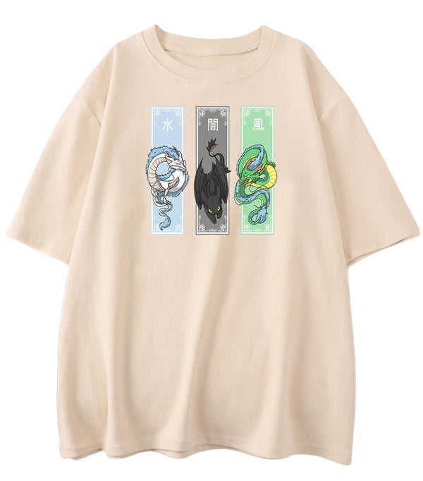 T-Shirt Dragon Dessin Animé