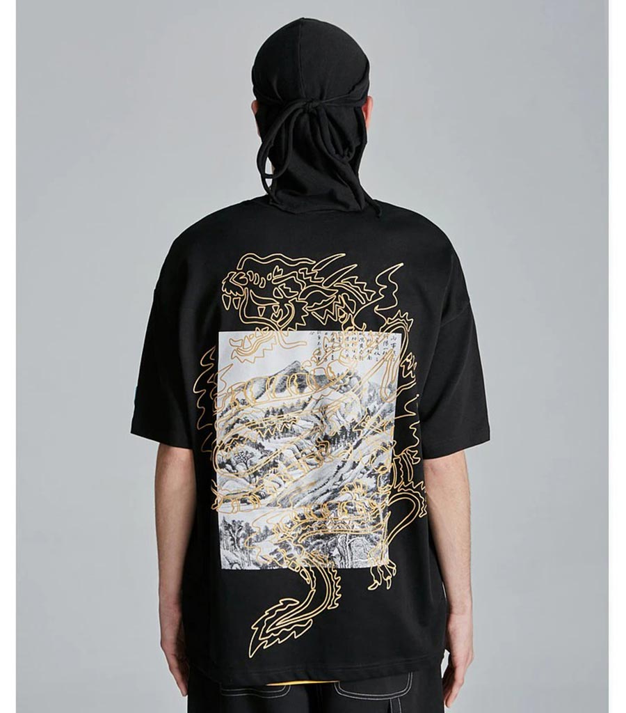 T-Shirt Dragon Élévation