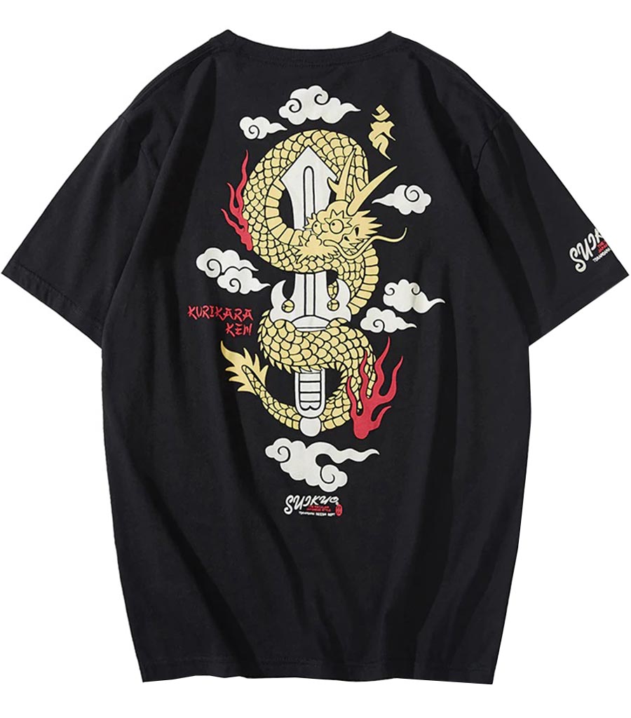 T-Shirt Dragon Épée Céleste