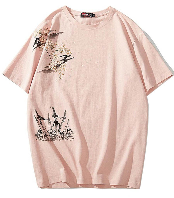 T-Shirt Dragon Femme Samouraï