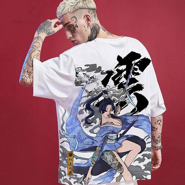 T-Shirt Dragon Femme Tatouée