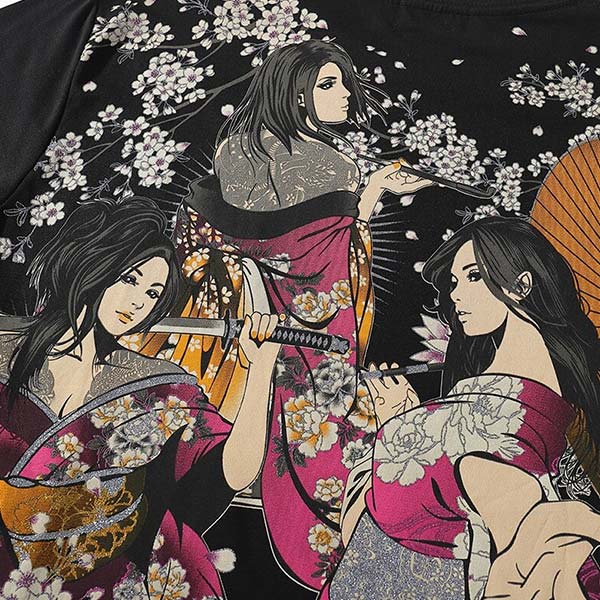 T-Shirt Dragon Femme Yakuza