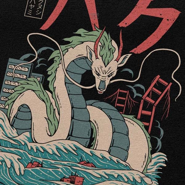 T-Shirt Dragon Haku