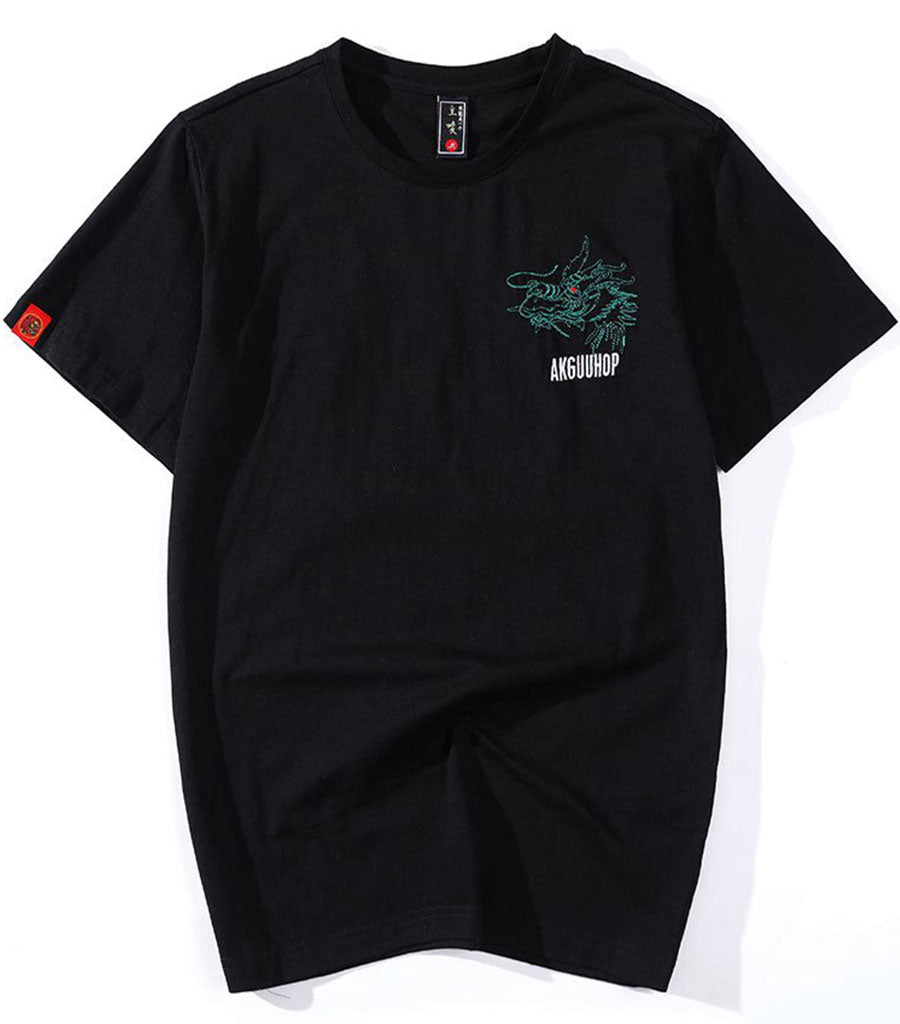 T-Shirt Dragon Japonais Akguuhop