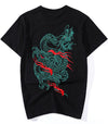 T-Shirt Dragon Japonais Akguuhop