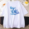 T Shirt Dragon Japonais Bleu