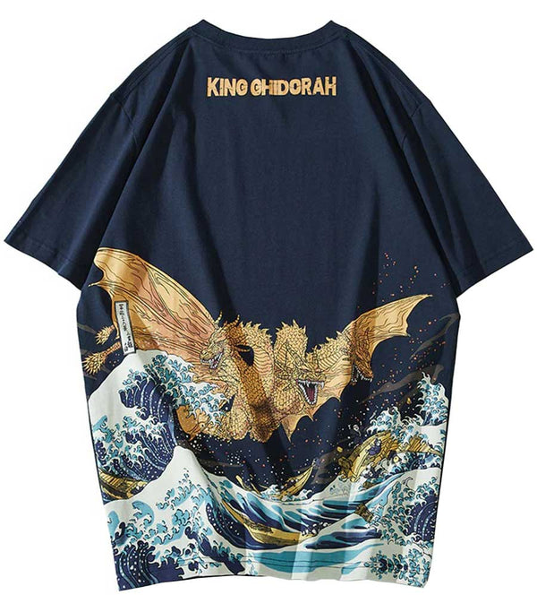 T-Shirt Dragon King Ghidorah