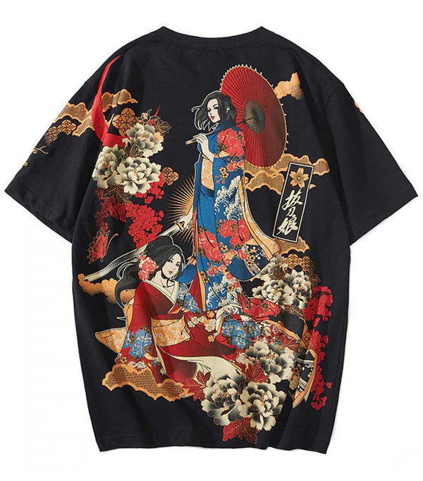 T-Shirt Dragon Onna Bugeisha