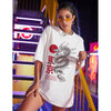 T-Shirt Dragon Pour Femme