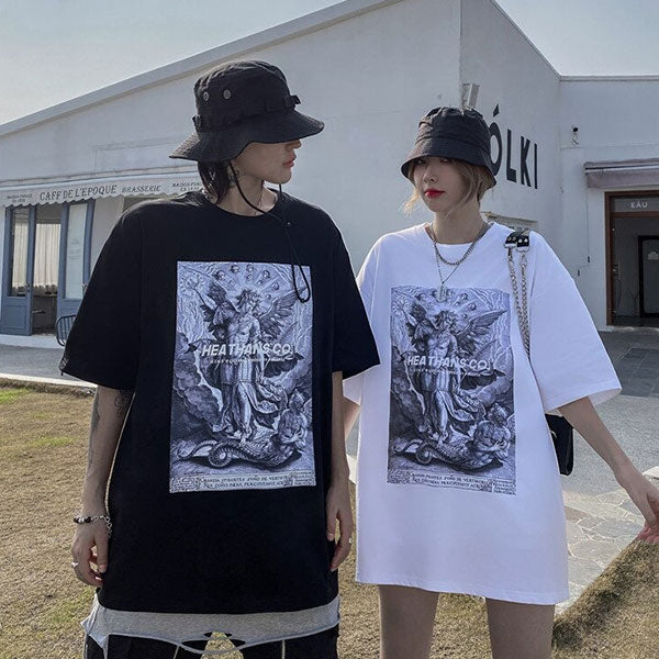 T-Shirt Dragon Saint Michael