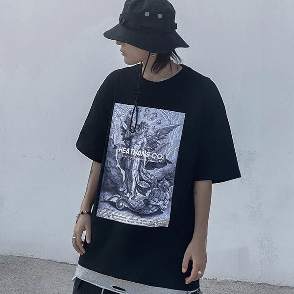 T-Shirt Dragon Saint Michael