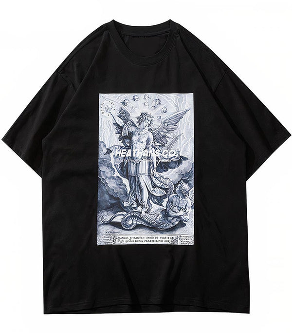 T-Shirt Dragon Saint Michael