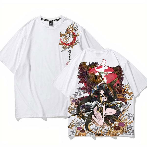T-Shirt Dragon Samouraï
