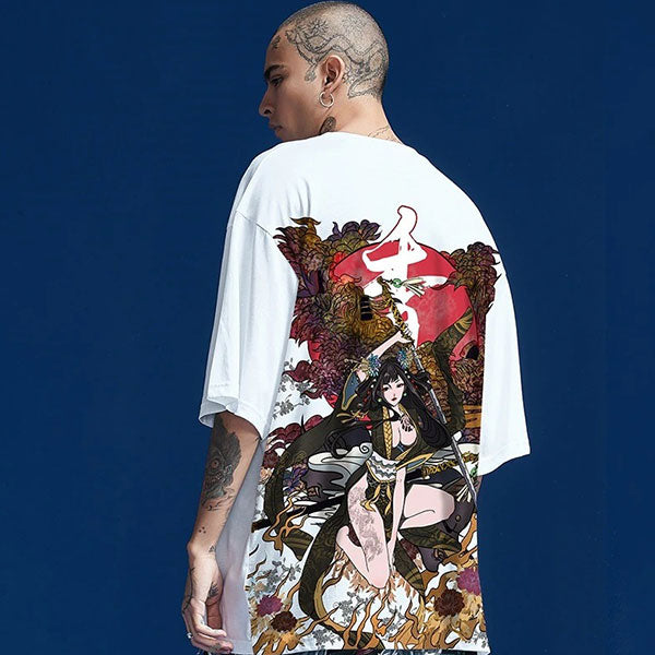 T-Shirt Dragon Samouraï