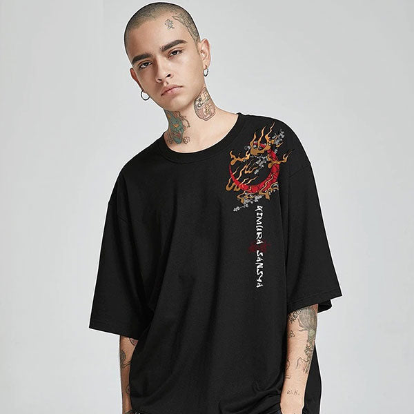T-Shirt Dragon Samouraï