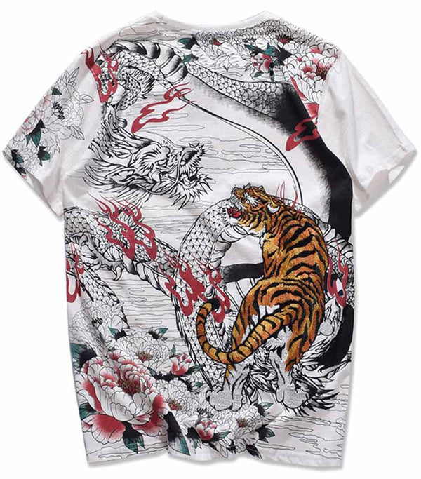 T-Shirt Dragon Tigre