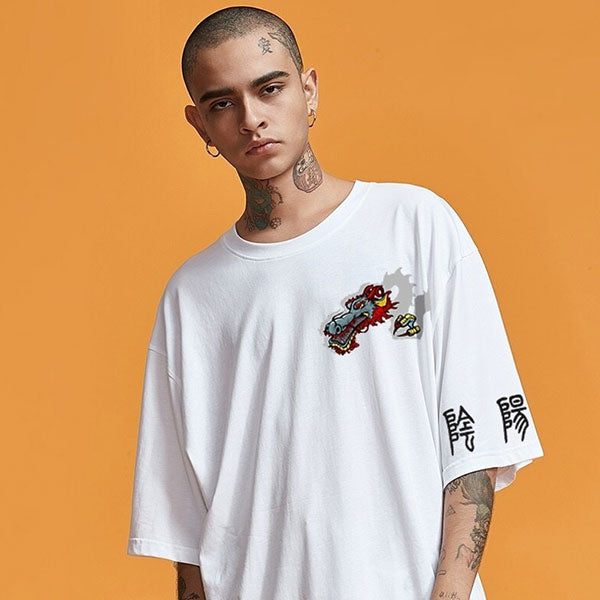 T-Shirt Dragon Yin Yang