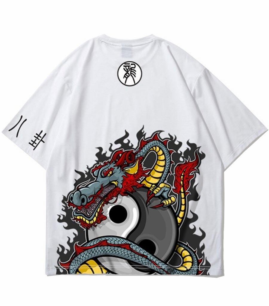 T-Shirt Dragon Yin Yang