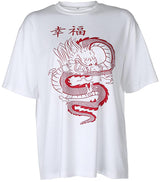 T-Shirt Femme Dragon Japonais