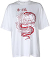 T-Shirt Femme Dragon Japonais