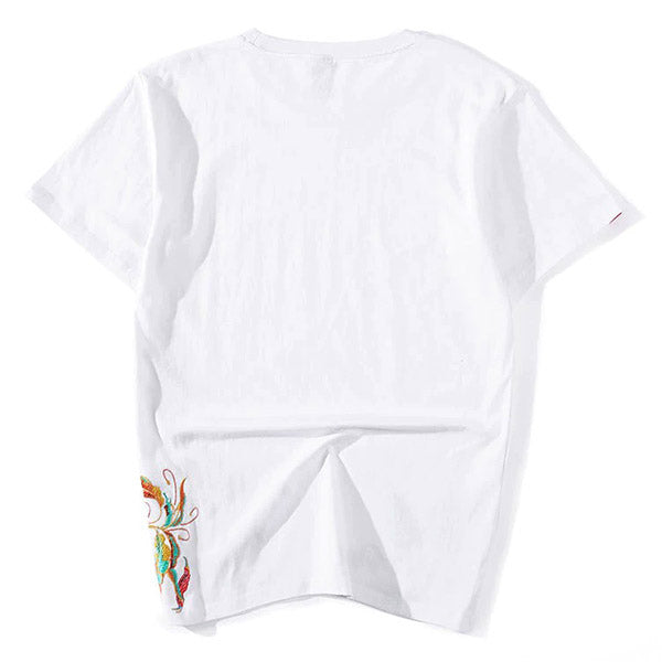 T-Shirt Dragon Fleur