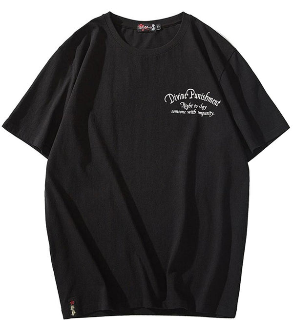 T-Shirt Dragon Floral