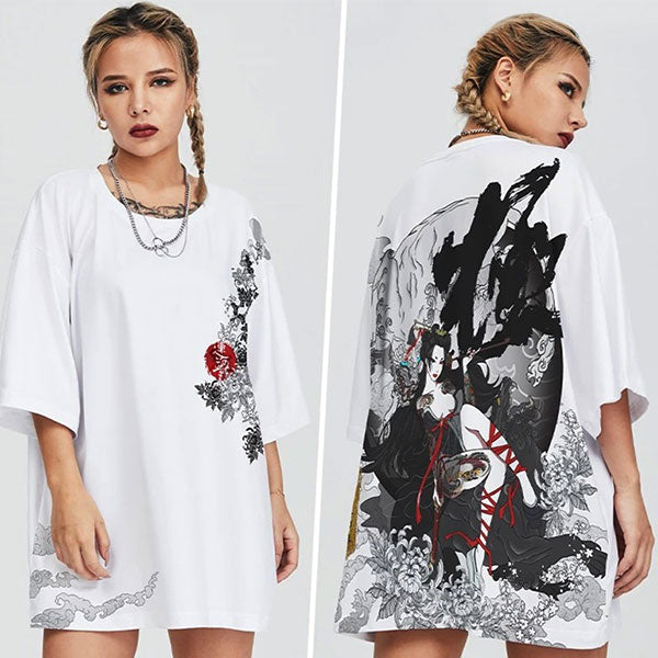 T-Shirt Japonais Geisha
