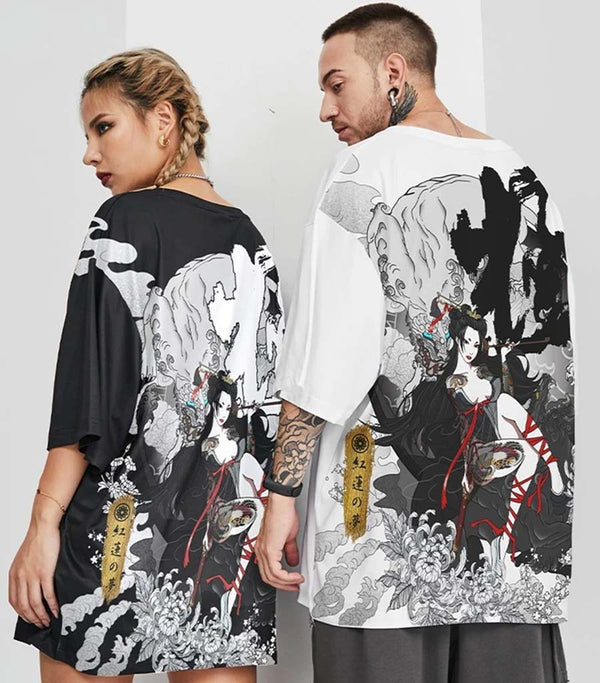 T-Shirt Japonais Geisha