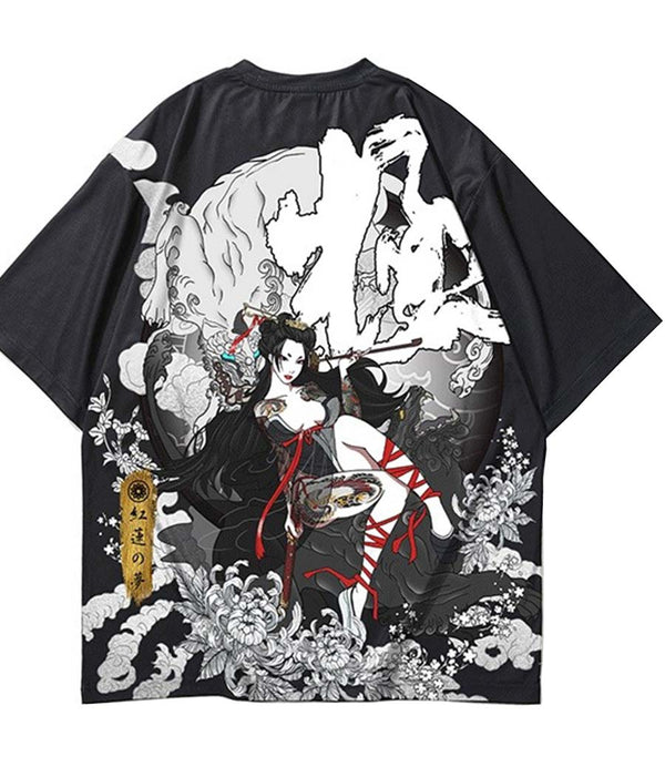 T-Shirt Japonais Geisha