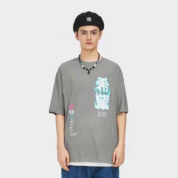 T-Shirt Kanji Harajuku