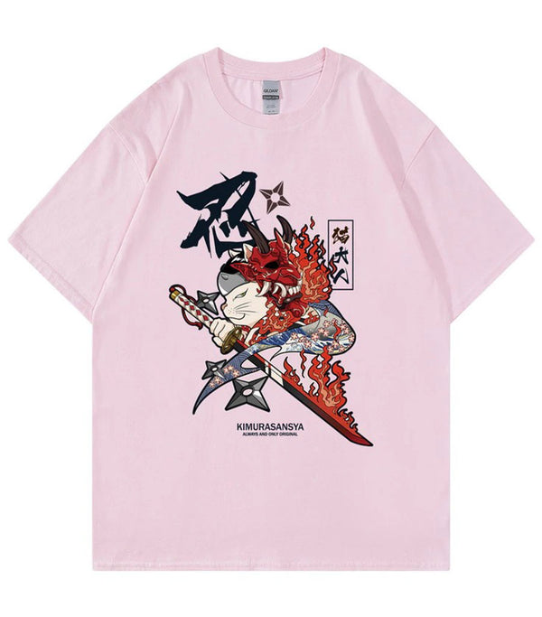 Tee Shirt Neko Ninja