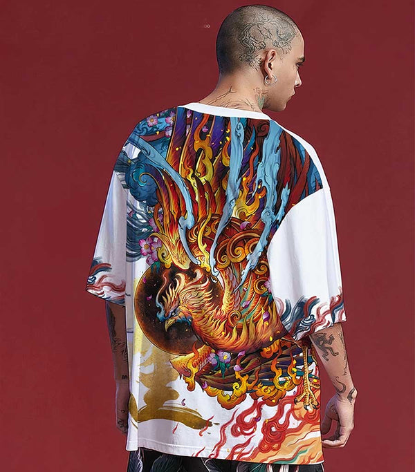 T-Shirt Phoenix Chinois