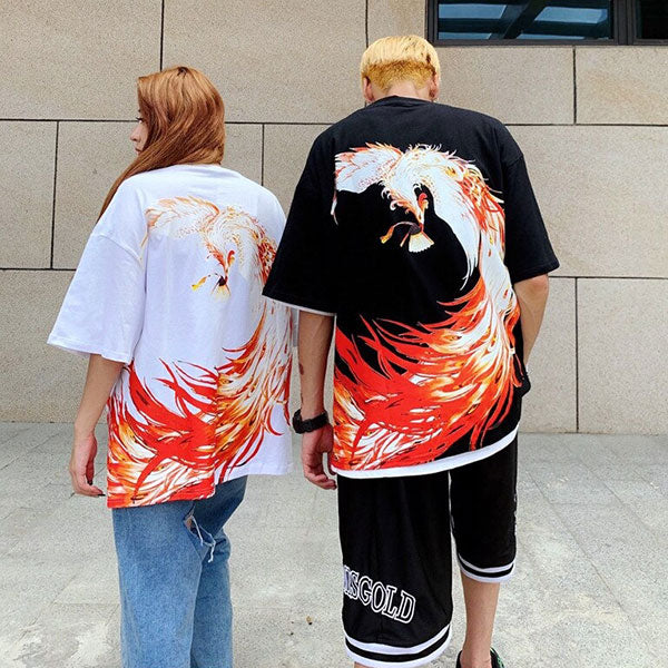 T-Shirt Phoenix Imprimé