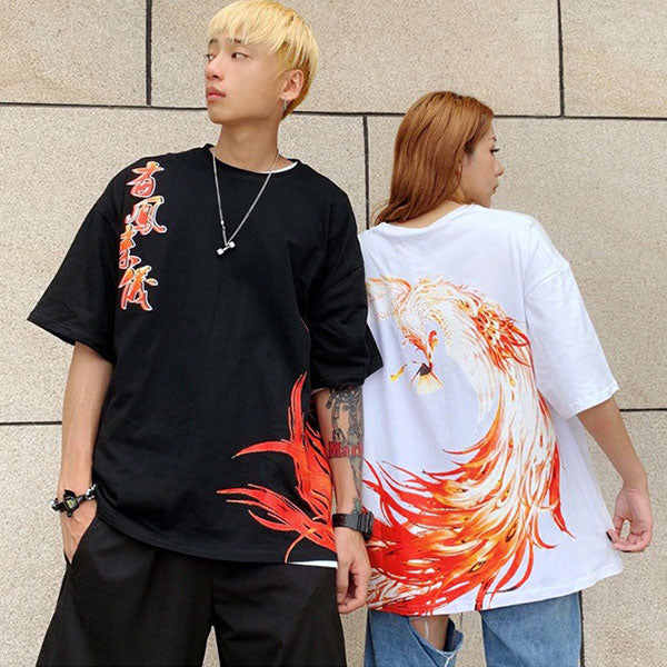 T-Shirt Phoenix Imprimé