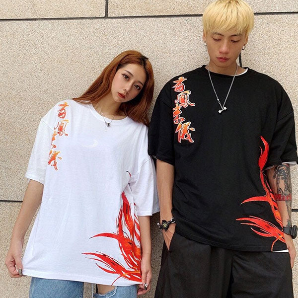 T-Shirt Phoenix Imprimé