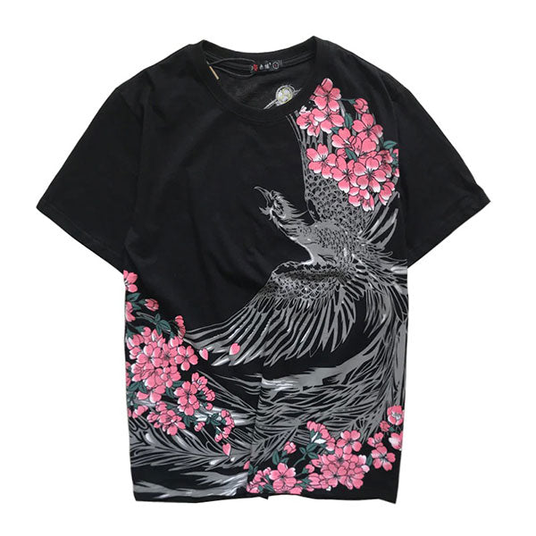 T-Shirt Dragon Raijin Brodé