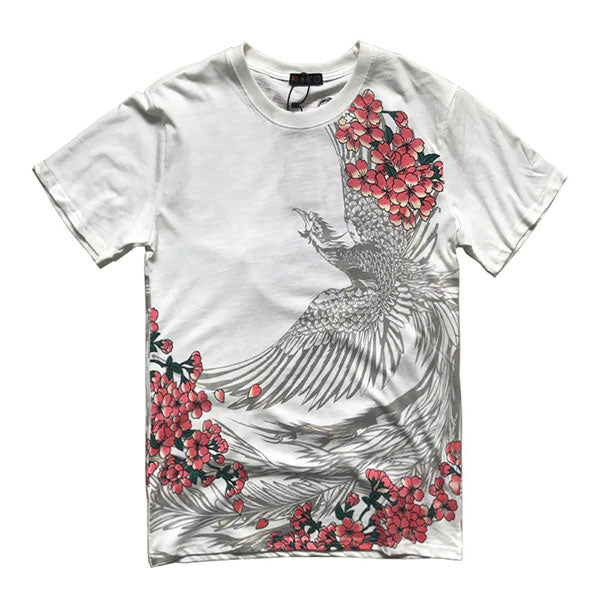 T-Shirt Dragon Raijin Brodé