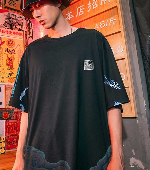 T-Shirt Dragon Raijin