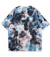T-Shirt Tie And Dye Bleu