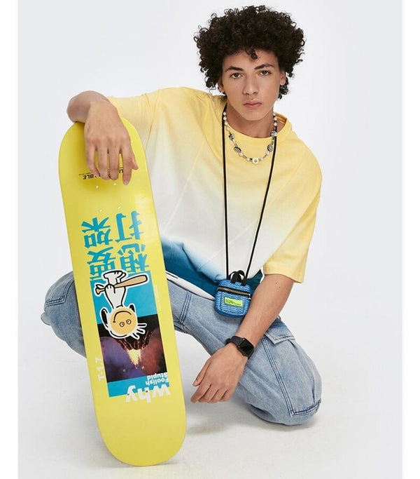 T-Shirt Tie And Dye Dégradé