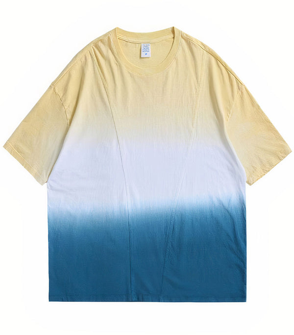 T-Shirt Tie And Dye Dégradé