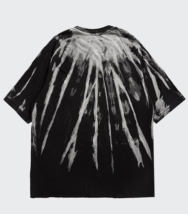 T-Shirt Tie And Dye Noir