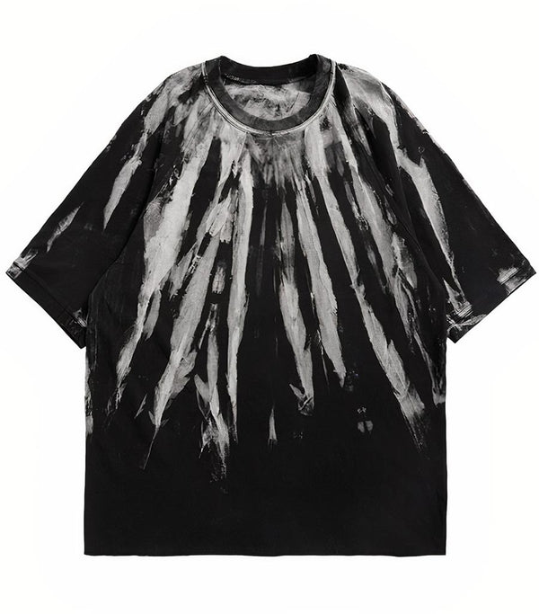T-Shirt Tie And Dye Noir
