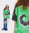 T-Shirt Tie And Dye Vert
