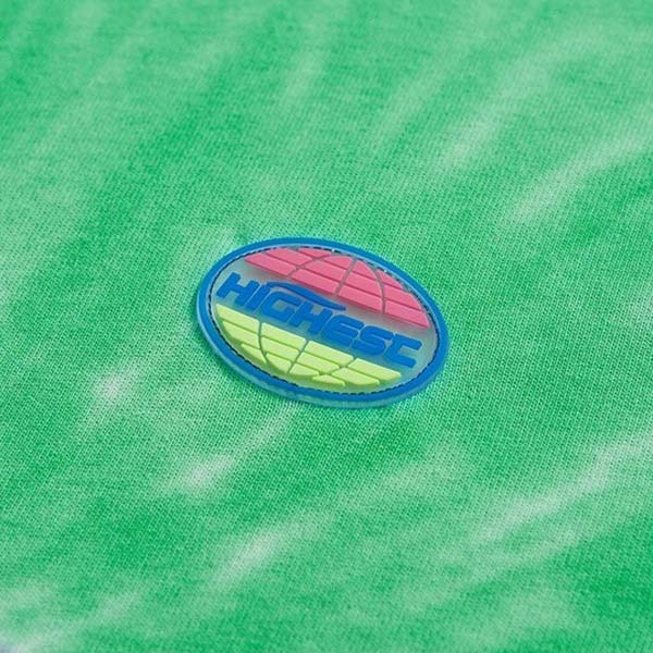 T-Shirt Dragon Tie And Dye Vert